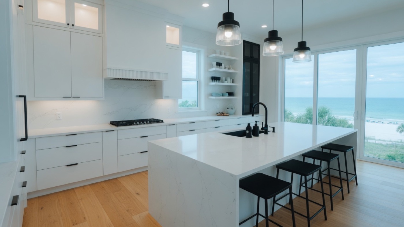 Clearwater Beach Modern — Kitchen