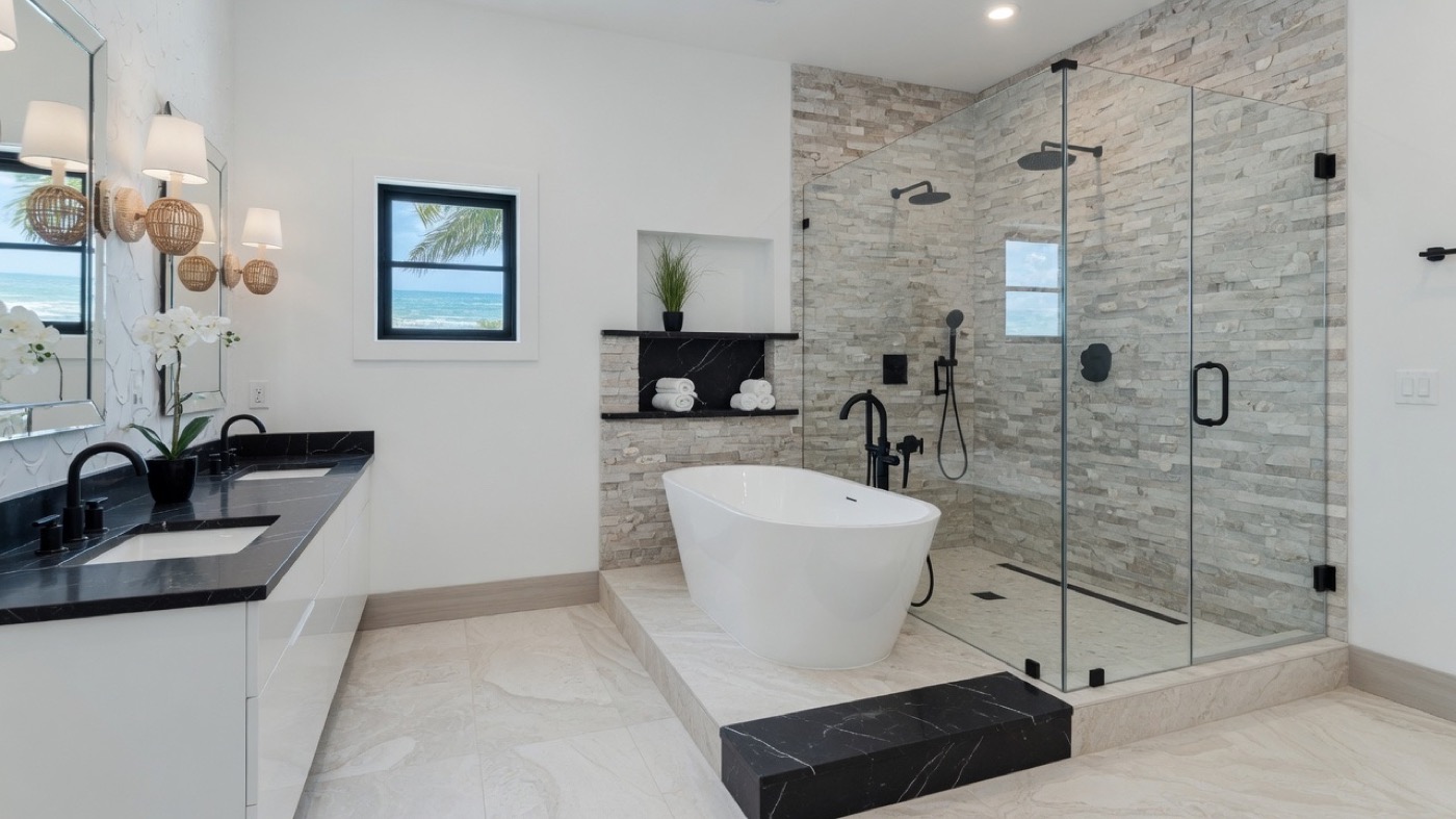 Clearwater Beach Modern — Bathroom