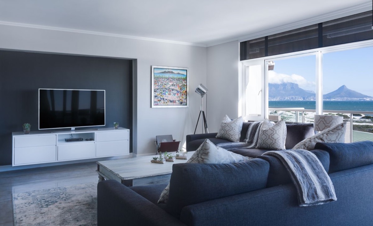 Luxury living room interior