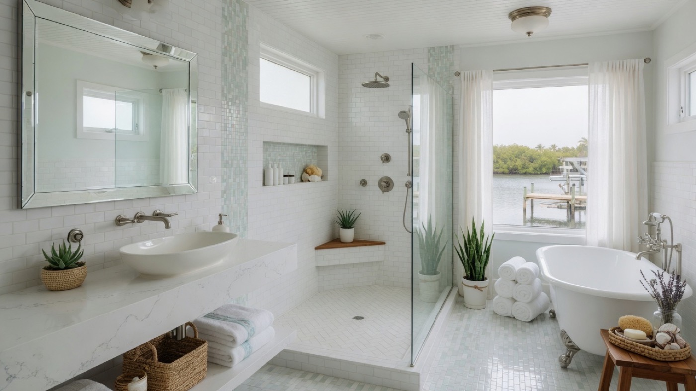 Redington Beach Canal — Bathroom